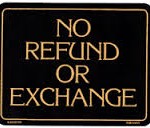 No Refund