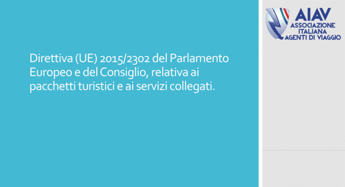 DECRETO LEGISLATIVO DI ATTUAZIONE DELLA DIRETTIVA EUROPEA