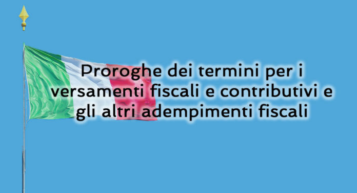 EMERGENZA EPIDEMIOLOGICA DA CORONAVIRUS