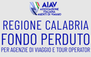 AIAV regione calabria fondo perduto agenzie di viaggio e tour operator