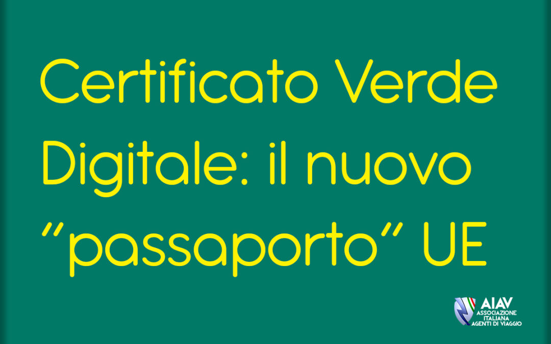 AIAV Certificato Verde Digitale