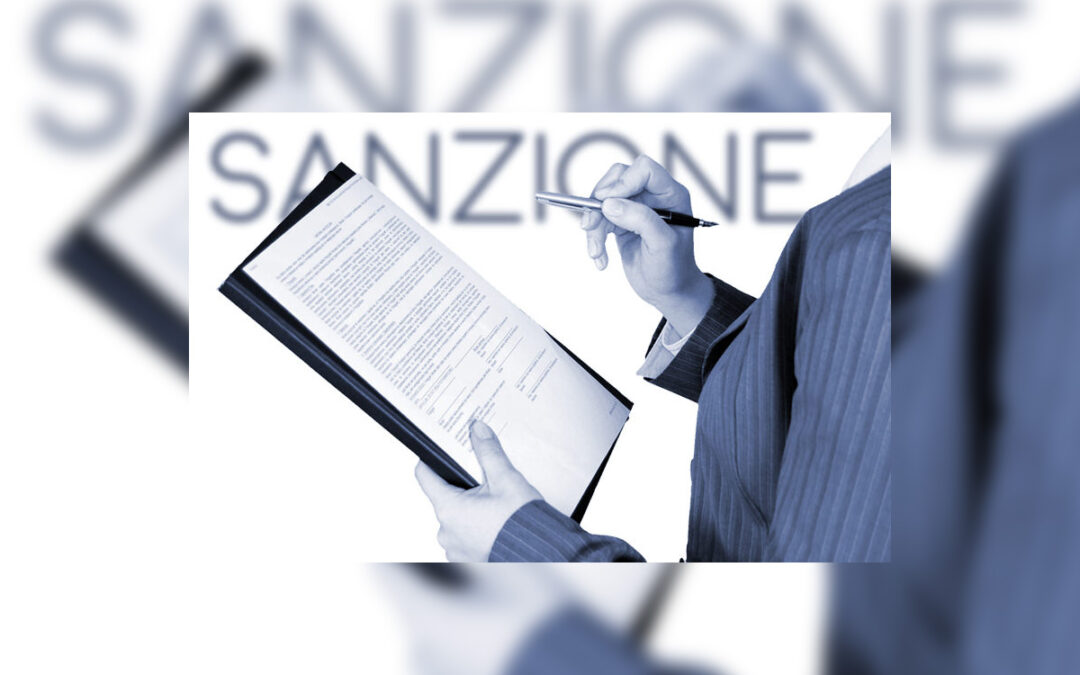 Attenti alle sanzioni