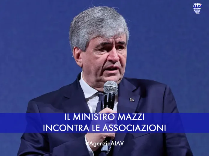 IL MINISTRO MAZZI INCONTRA LE ASSOCIAZIONI AIAV Il ministro Mazzi incontra le associazioni