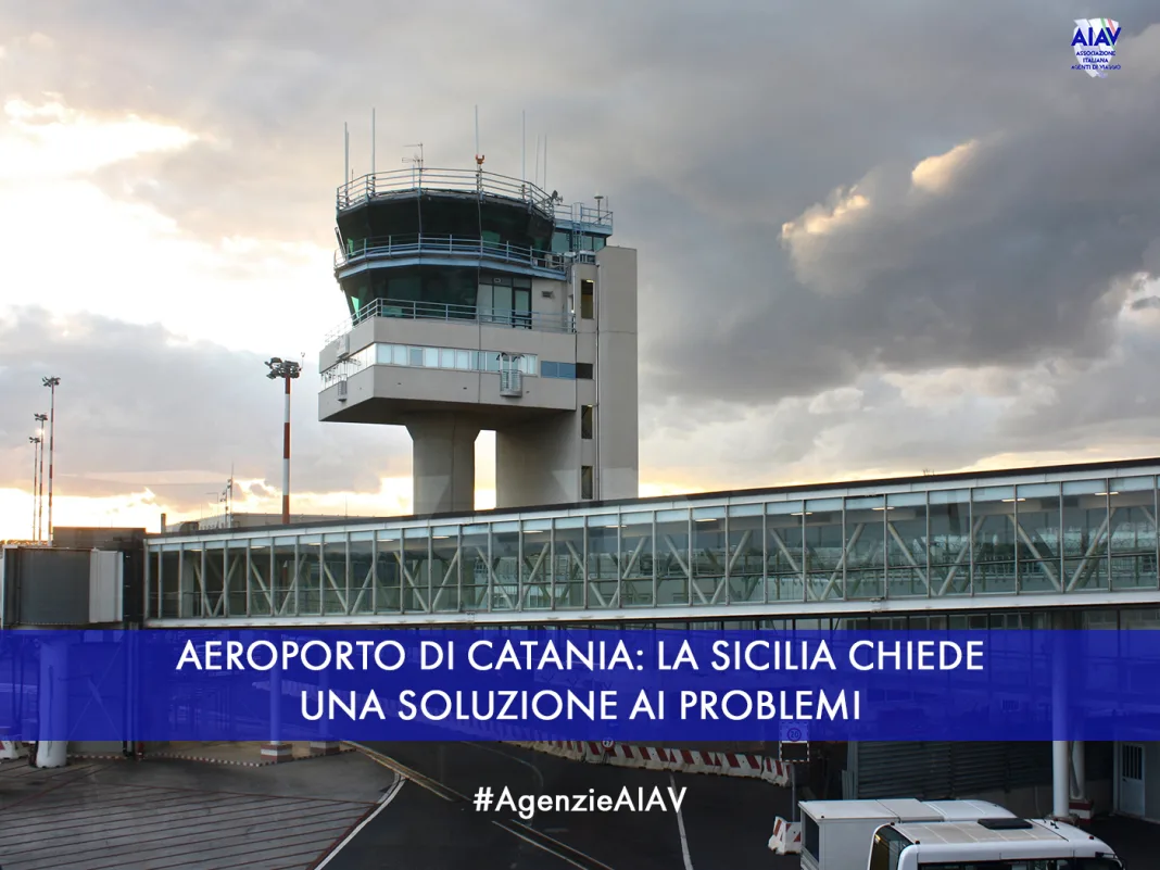 AIAV aeroporto catania sicilia chiede soluzioni